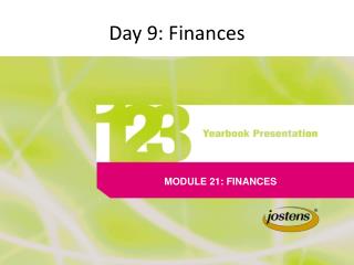 Day 9: Finances