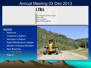 Annual Meeting 03-Dec-2013