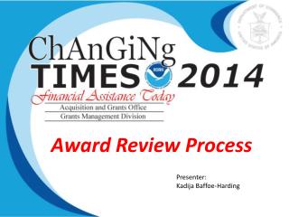 Award Review Process