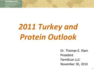 2011 Turkey and Protein Outlook