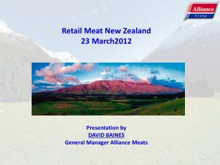 Retail Meat New Zealand 23 March2012