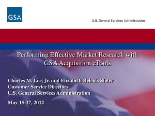 Performing Effective Market Research with GSA Acquisition eTools