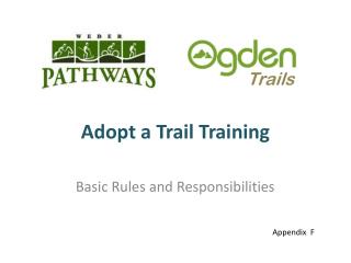 Adopt a Trail Training