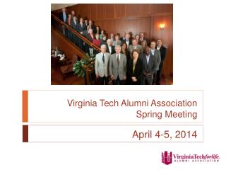 Virginia Tech Alumni Association Spring Meeting