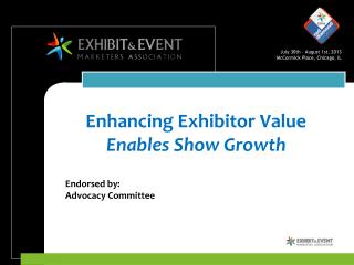 Enhancing Exhibitor Value Enables Show Growth