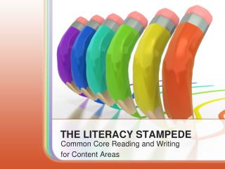 THE LITERACY STAMPEDE