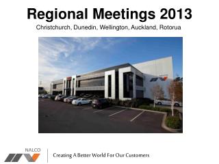Regional Meetings 2013