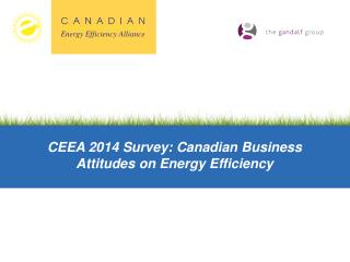 CEEA 2014 Survey: Canadian Business Attitudes on Energy Efficiency