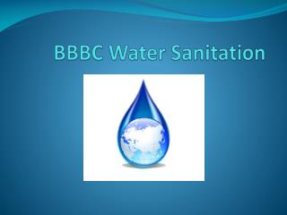 BBBC Water Sanitation