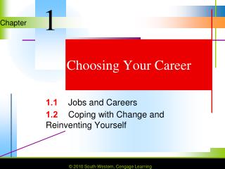 Choosing Your Career