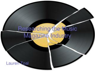 Researching the Music Magazine Industry