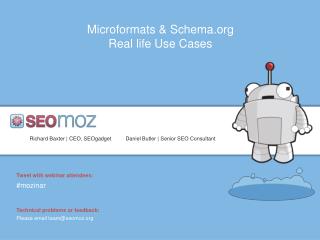 Microformats &amp; Schema.org Real life Use Cases