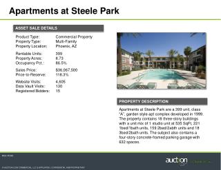 Apartments at Steele Park