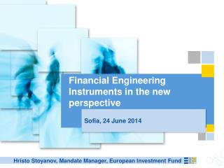 Financial Engineering Instruments in the new perspective