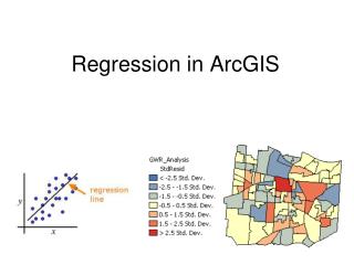 Regression in ArcGIS