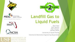 Landfill Gas to Liquid Fuels