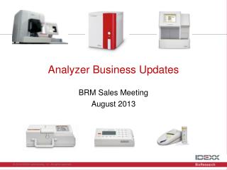 Analyzer Business Updates