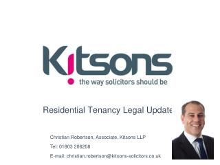 Residential Tenancy Legal Update