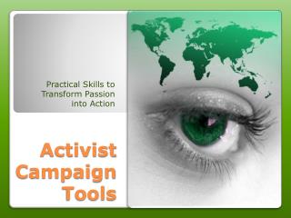 Activist Campaign Tools