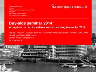 Buy-side seminar 2014: