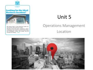 Unit 5