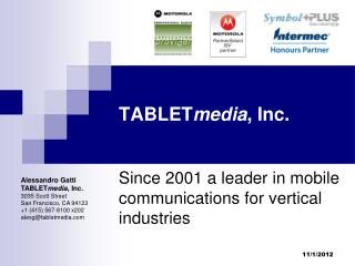 TABLET media , Inc.