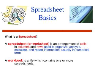 Spreadsheet Basics