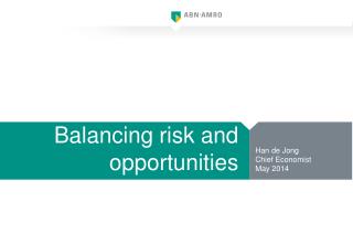Balancing risk and opportunities