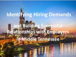 Identifying Hiring Demands