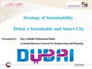 Strategy of Sustainability Dubai a Sustainable and Smart City