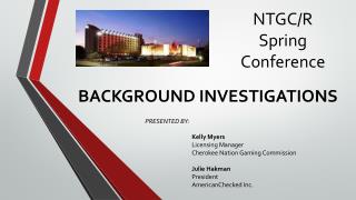NTGC/R Spring Conference