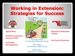 Working in Extension: Strategies for Success