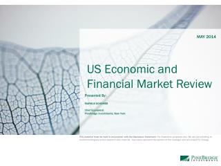 US Economic and Financial Market Review