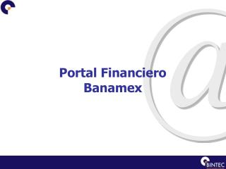 Portal Financiero Banamex