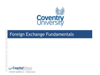 Foreign Exchange Fundamentals