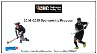 2014 -2015 Sponsorship Proposal