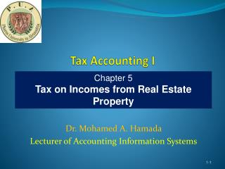 Tax Accounting I
