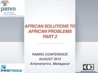 African Solutions To African Problems Part 2