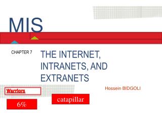 THE INTERNET, INTRANETS, AND EXTRANETS