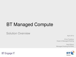 BT Managed Compute