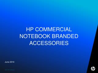 HP COMMERCIAL NOTEBOOK BRANDED ACCESSORIES