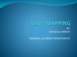 MIND MAPPING
