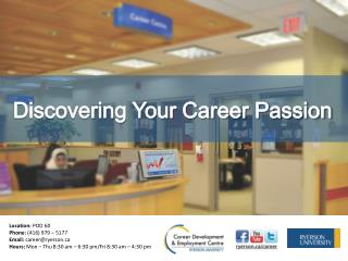 Discovering Your Career Passion