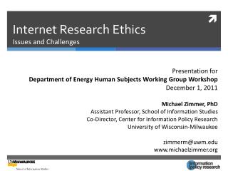 Internet Research Ethics