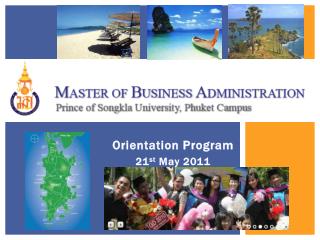 Orientation Program 21 st May 2011