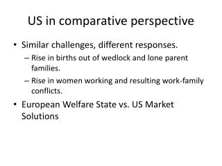US in comparative perspective