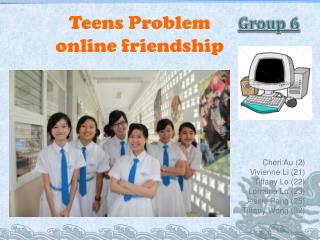 Teens Problem online friendship
