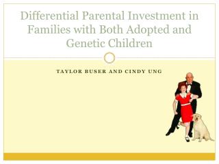 Differential Parental Investment in Families with Both Adopted and Genetic Children