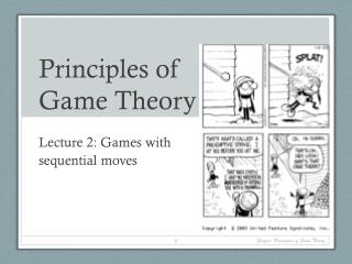Principles of Game Theory