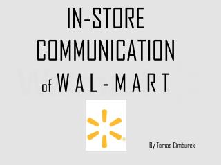IN-STORE COMMUNICATION